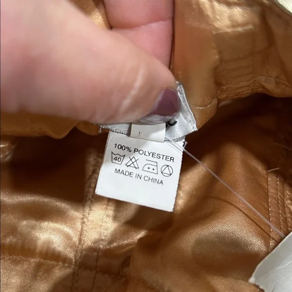 Cache Metallic Gold Evening Dress - Picture 8 of 10